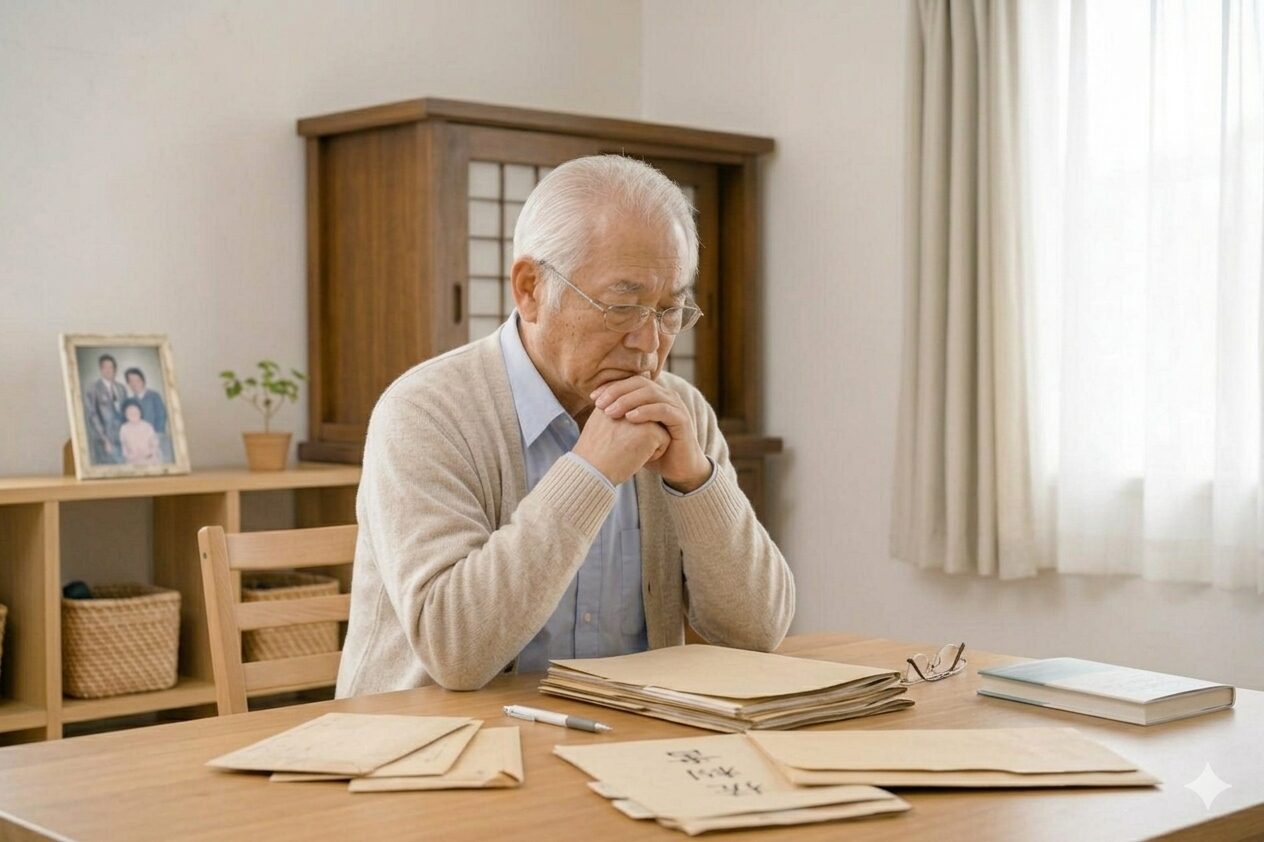 実家の整理で見つける重要書類。預金・証券・権利書の隠し場所